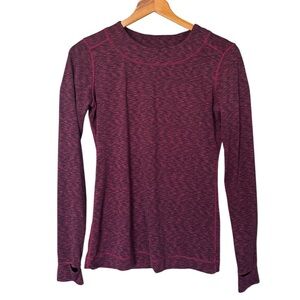 Cuddl Duds Flex Fit Long Sleeved Crew Neck Top, S